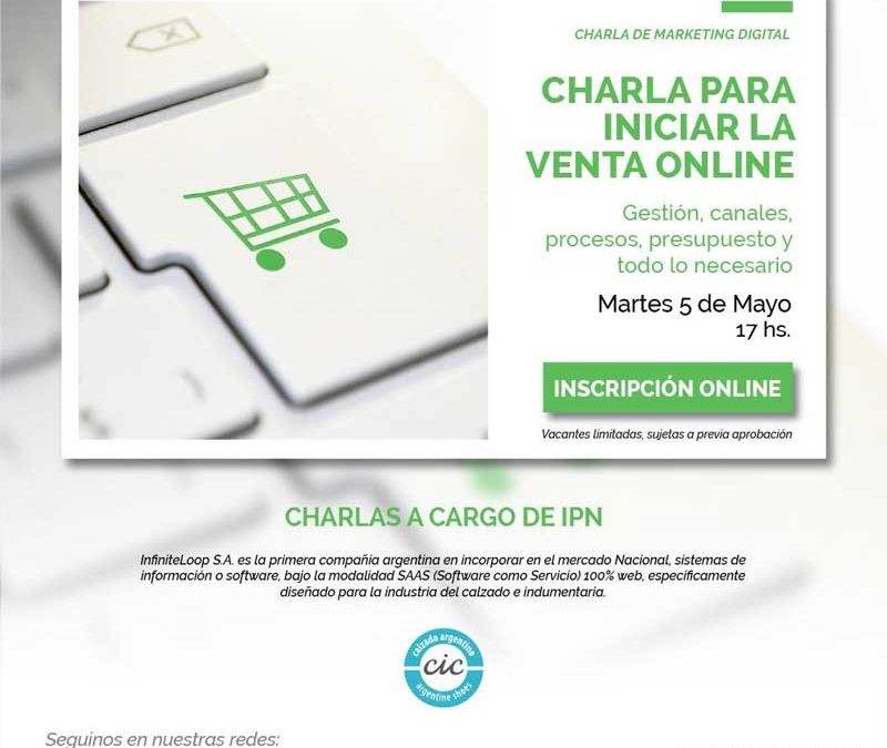 Charla para iniciar la VENTA ON-LINE