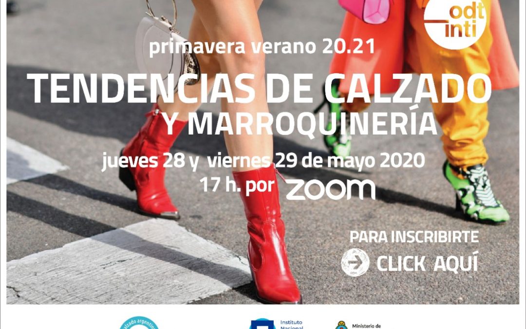 Tendencias de Calzado y Marroquinería (por ZOOM)