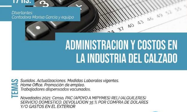 Administración y Costos en la Industria del Calzado